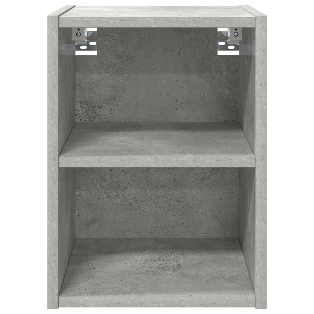 Hanging Cabinet with Shelf Riga Concrete Grey 30 x 29.5 x 40 cm